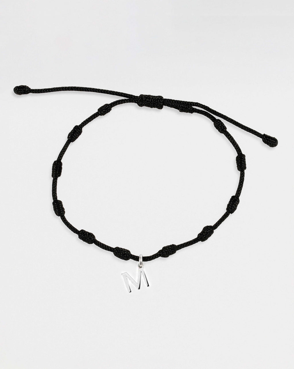 Pulsera Mini Letra Nuditos Plata
