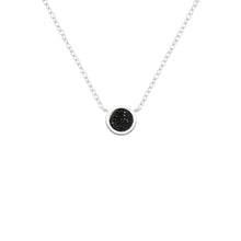 Load image in gallery viewer, &lt;tc&gt;Moon Onyx Crystallized Necklace&lt;/tc&gt;