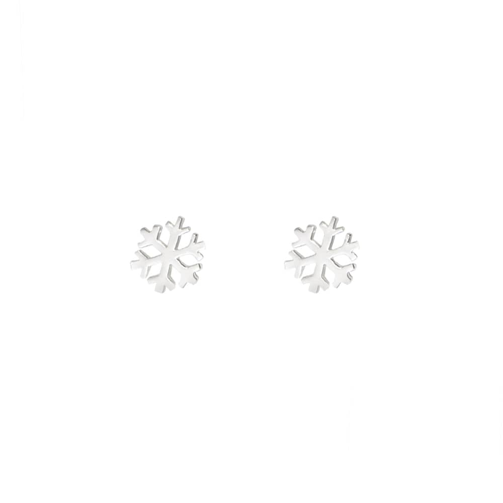<tc>Snowflake earrings</tc>