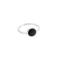 Cargar imagen en el visor de la galería, Anillo Moon Ónix
