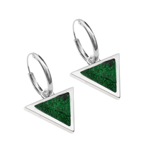 Télécharger l&#39;image dans la visionneuse de galerie, Boucles d&#39;oreilles Khéops Uvarovite