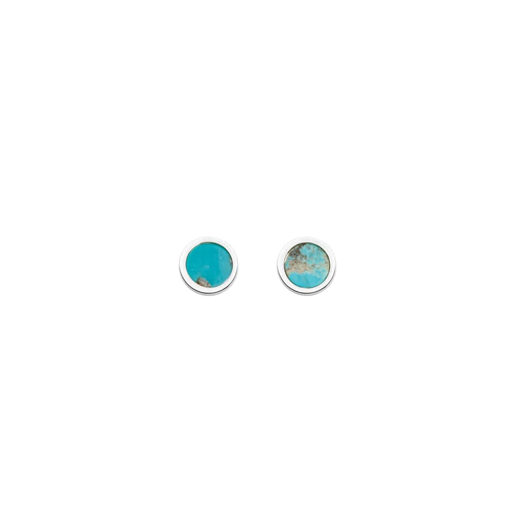 Pendientes Moon Turquesa