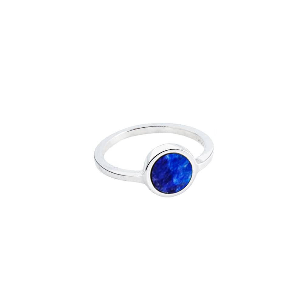 Anillo Moon Lapislázuli