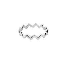 Cargar imagen en el visor de la galería, Anillo Zig Zag