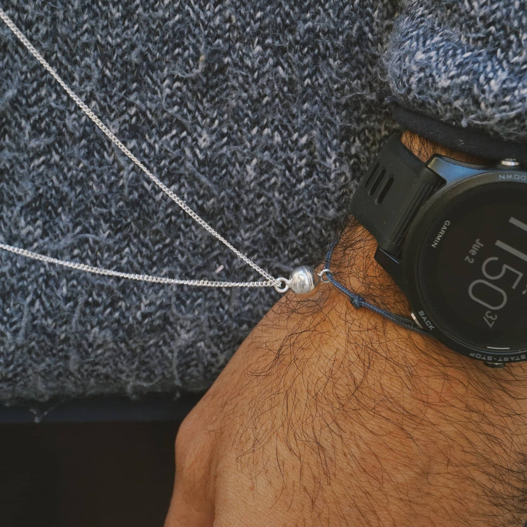 Pôles opposés (Collier ou Bracelet)
