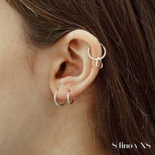 Cargar imagen en el visor de la galería, Pendientes Aros Plata