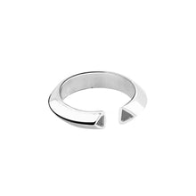 Cargar imagen en el visor de la galería, Anillo Doble Triángulo