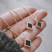 Upload image to gallery viewer, Big Rumba Crystallized Onyx Necklace