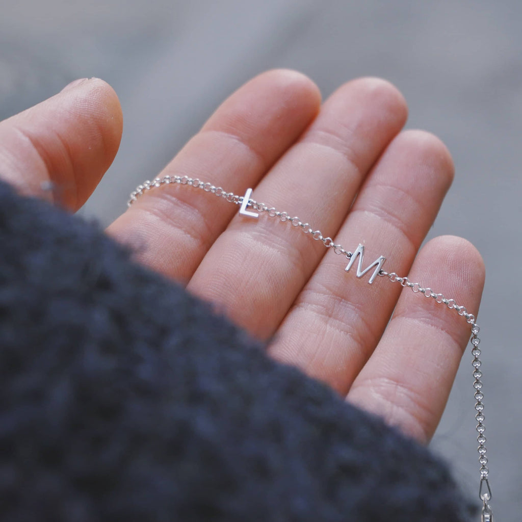 Tiny discount silver bracelet