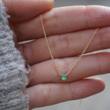Upload image to gallery viewer, Sunshine Emerald Necklace