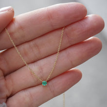 Upload image to gallery viewer, Sunshine Emerald Necklace