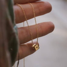Load image in gallery viewer, &lt;tc&gt;18kt Gold Cube Necklace&lt;/tc&gt;