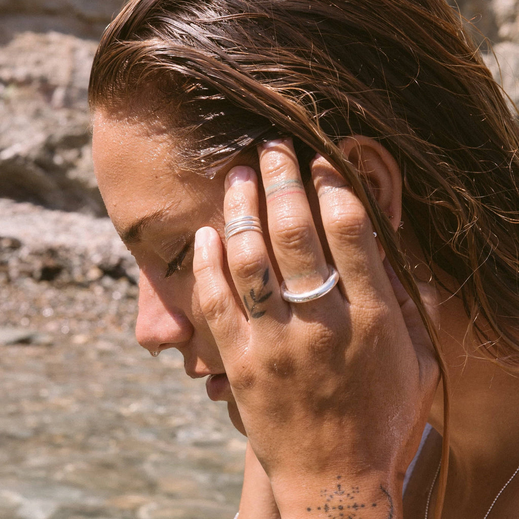 Triple Midi Ring
