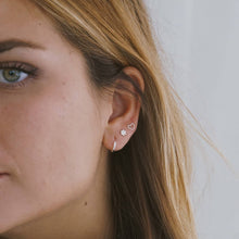 Télécharger l&#39;image dans la visionneuse de galerie, Boucles d&#39;oreilles fleurons