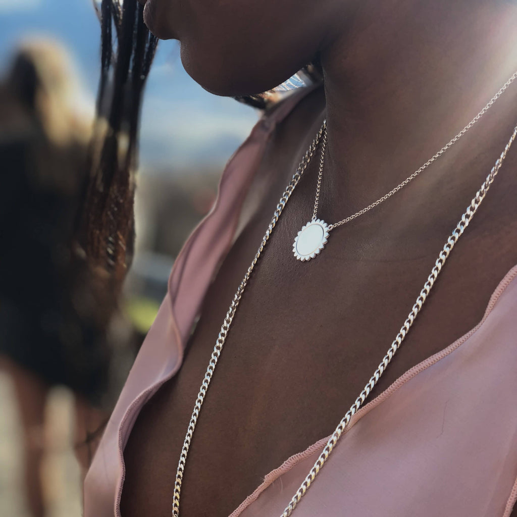 Grand collier de tournesol