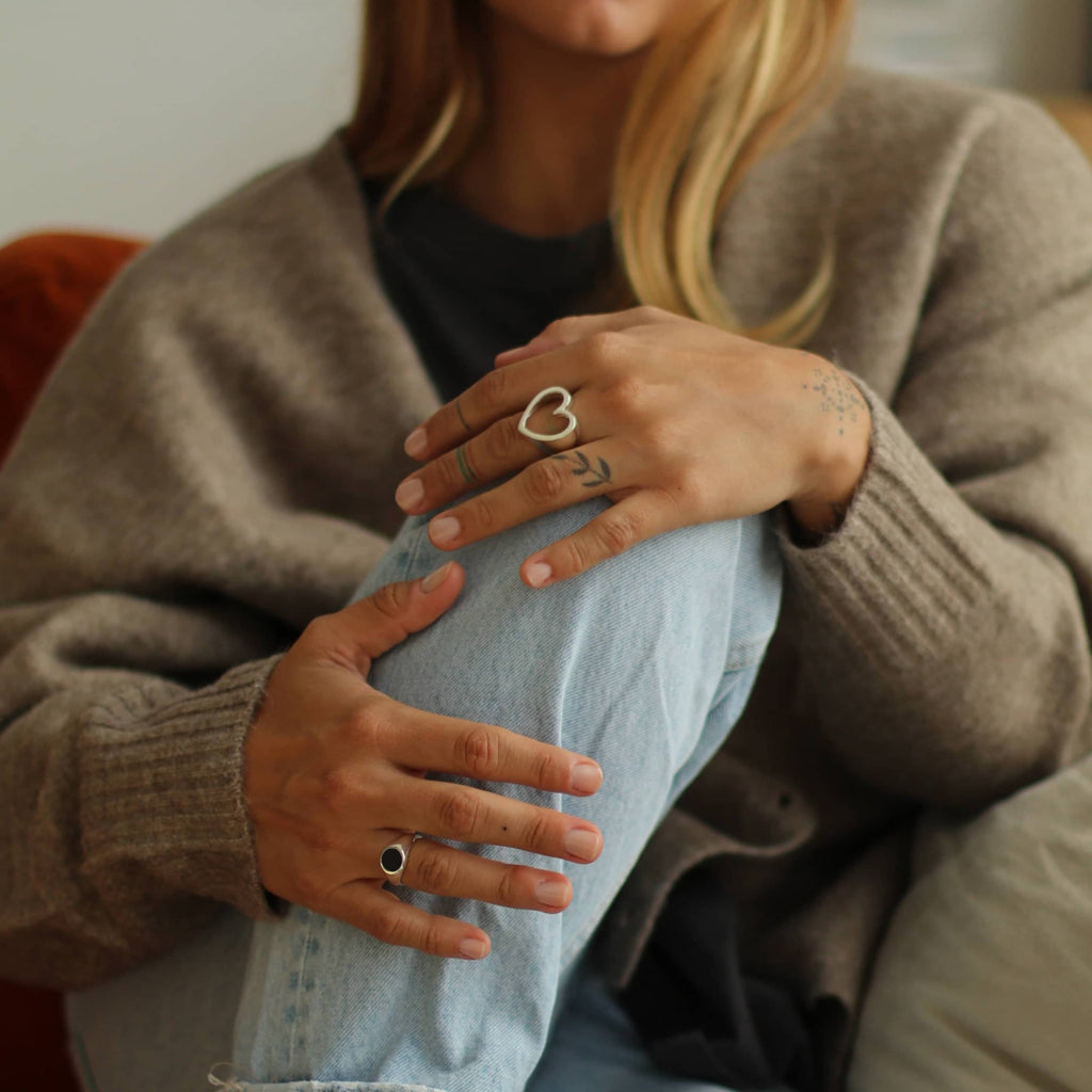 Anillo Corazón Grande