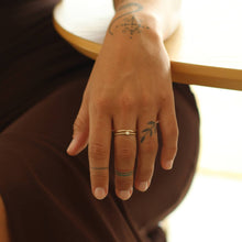Cargar imagen en el visor de la galería, Anillo Simple (Oro 9k)