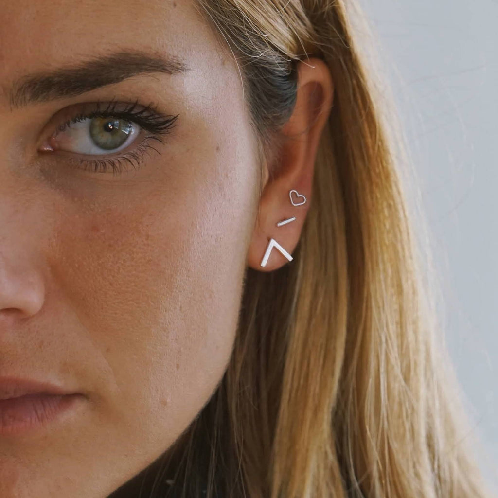 Double spike deals earrings