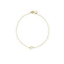 Load image in gallery viewer, &lt;tc&gt;Mini Letter Gold Bracelet&lt;/tc&gt;