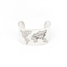 Load image in gallery viewer, &lt;tc&gt;World Map Bangle&lt;/tc&gt;